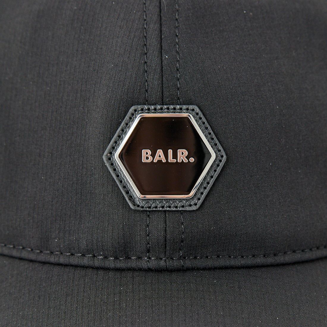 BALR. [ボーラー] HEXシリーズ リップストップキャップ [B61101092] JET BLACK