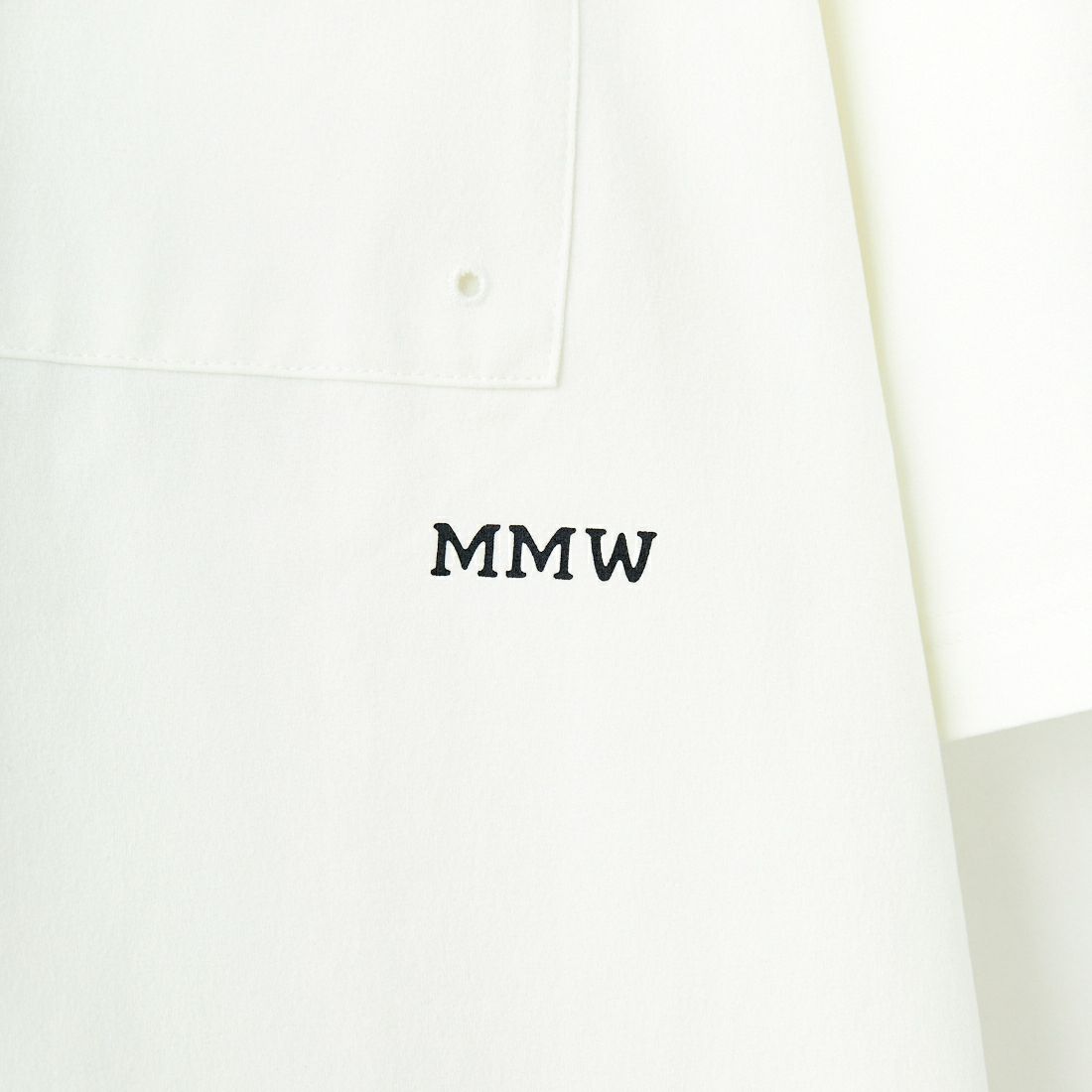 Marmot [マーモット] 別注 ドローコード付き バックプリントポケットTシャツ [MTSS25MST331IN-JF] WHITE