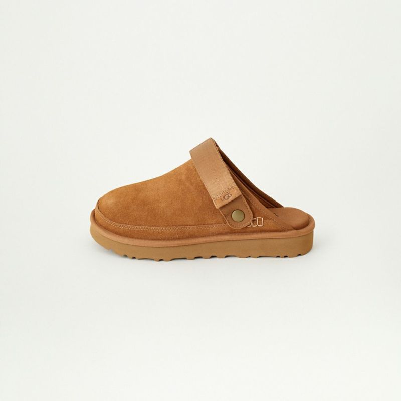 新品◼︎UGG オレンジ ファースリッパ ストラップ付き 中古・古着通販】UGG (アグ) ストラップサンダル オレンジ