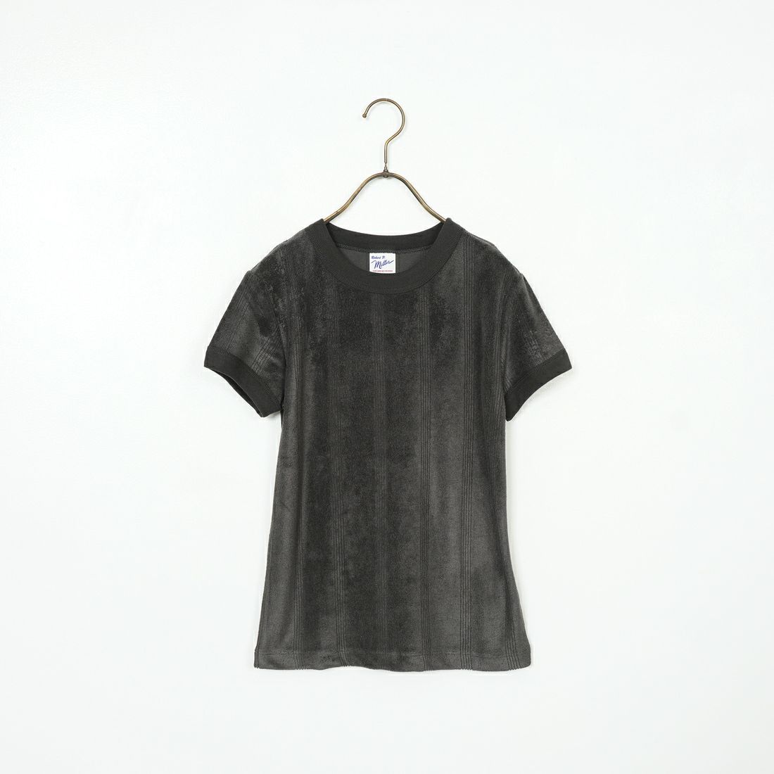 Robert P.Miller [ロバートピーミラー] レーヨンパイルTシャツ [RM251-2214] CHARCOAL