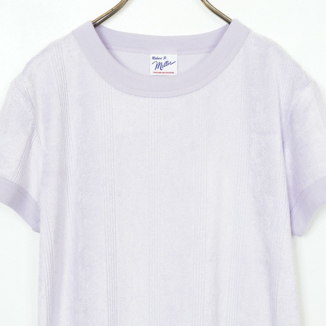 Robert P.Miller [ロバートピーミラー] レーヨンパイルTシャツ [RM251-2214] LILAS