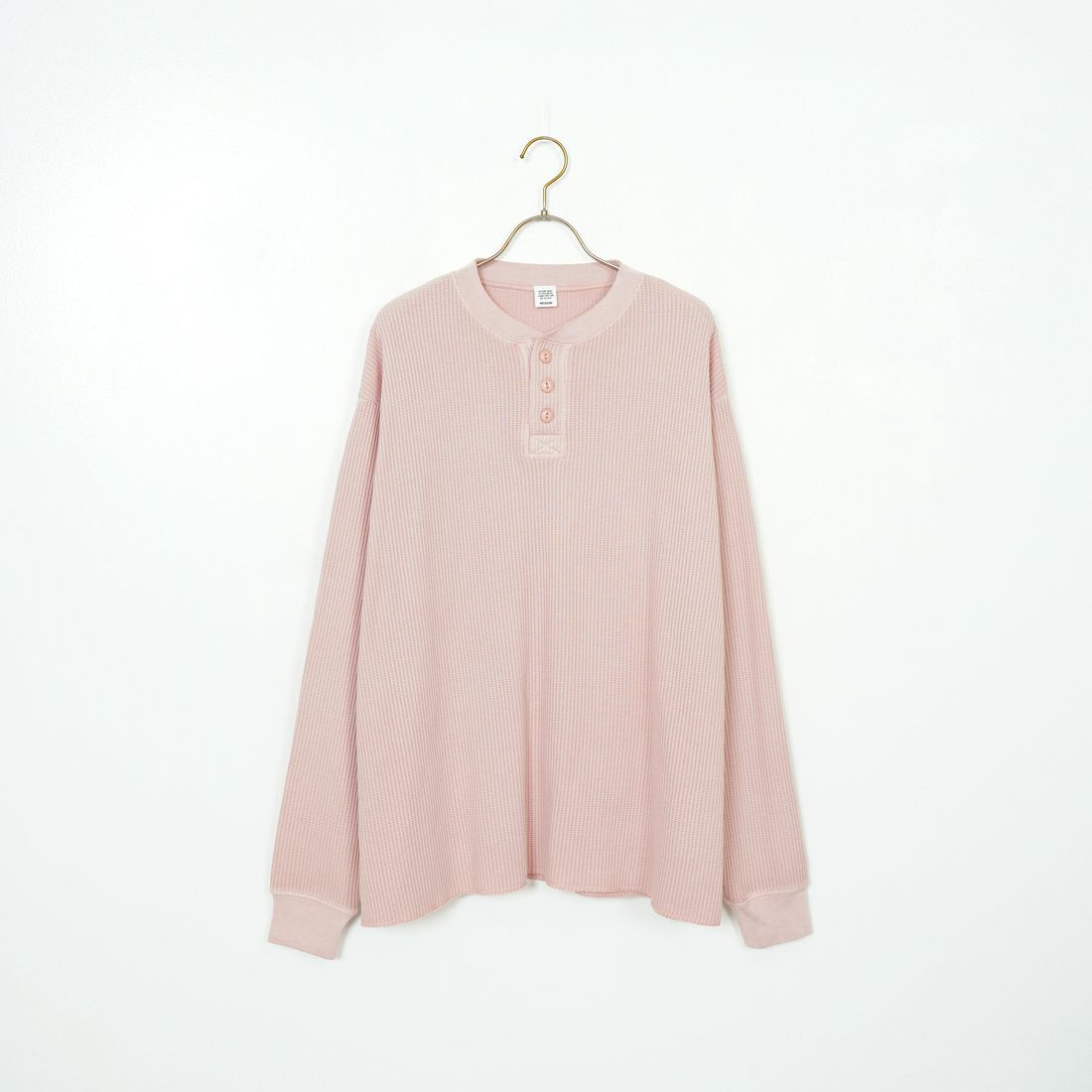 UNIFORM TAG [ユニフォームタグ] ヘンリーネックサーマルプルオーバー [2521-417IN] PINK