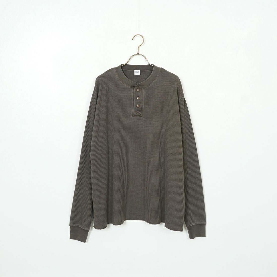 UNIFORM TAG [ユニフォームタグ] ヘンリーネックサーマルプルオーバー [2521-417IN] BLACK