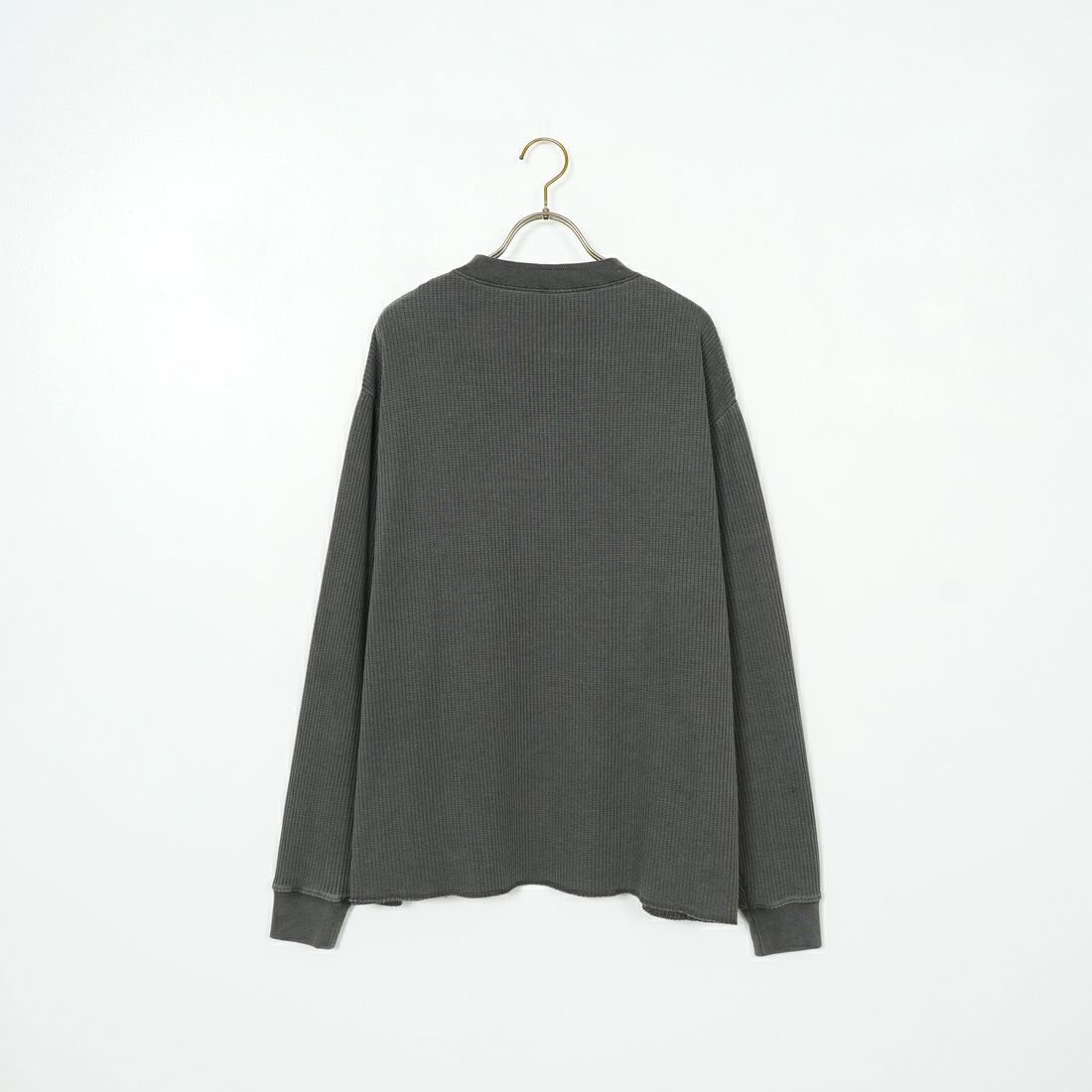 UNIFORM TAG [ユニフォームタグ] ヘンリーネックサーマルプルオーバー [2521-417IN] BLACK