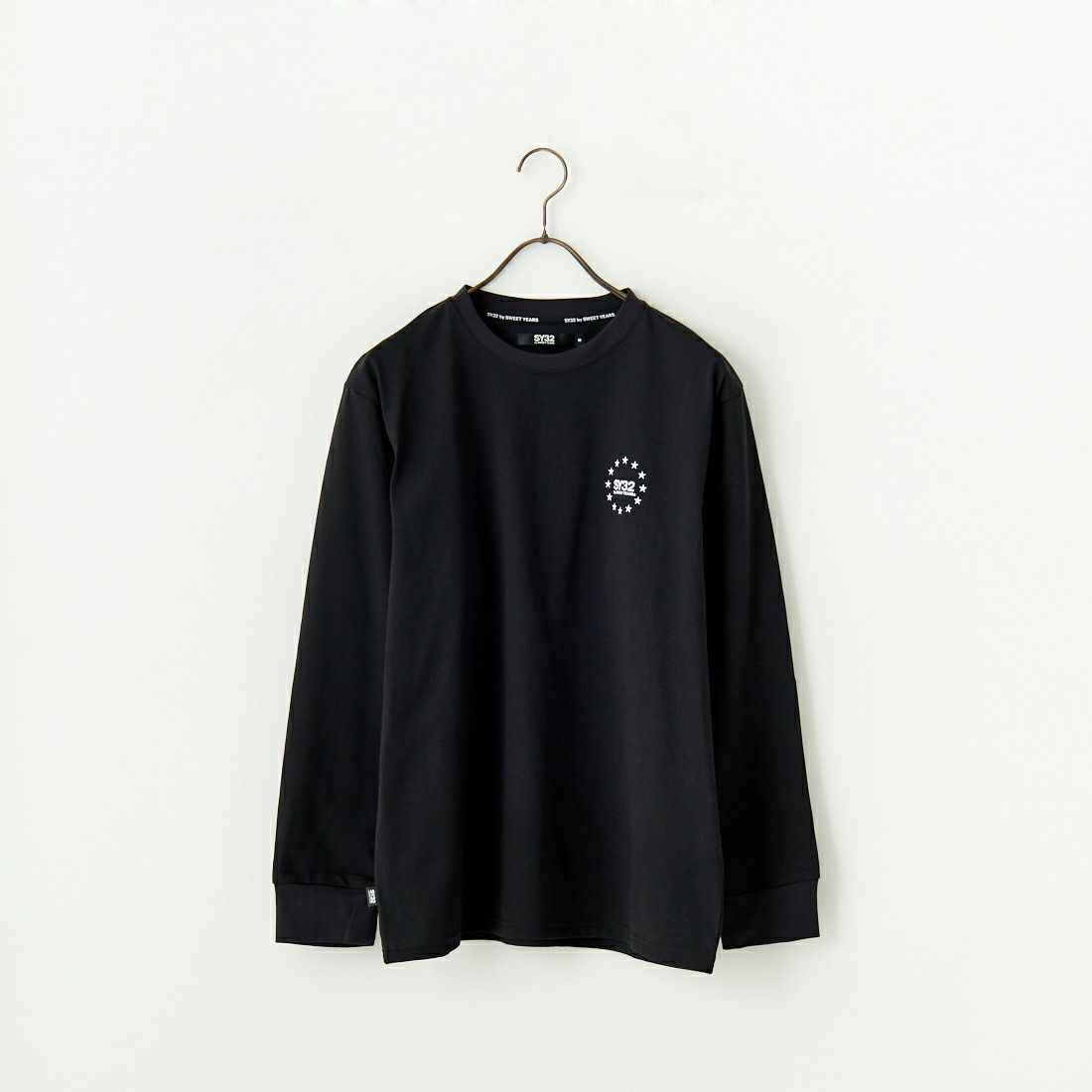 SY32 [エスワイサーティトゥ] マルチロゴバックプリントTシャツ [15071J] BLACK