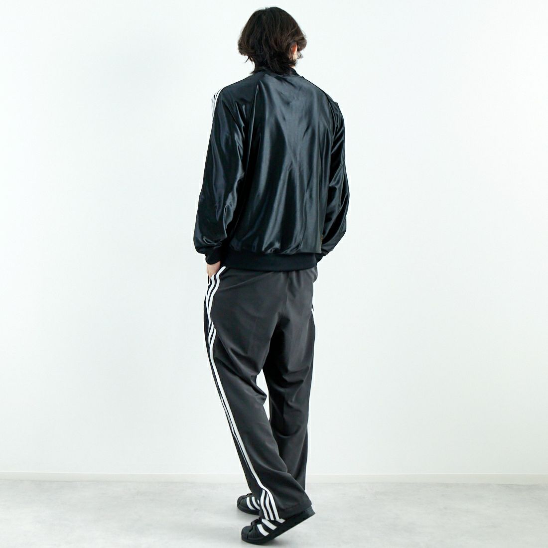 adidas Originals [アディダス オリジナルス] RI トラックパンツ [DB102] JX8968 &&モデル身長：179cm 着用サイズ：L&&