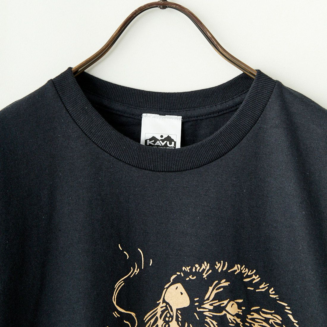 KAVU [カブー] シーオッター Tシャツ [19822259] BLACK
