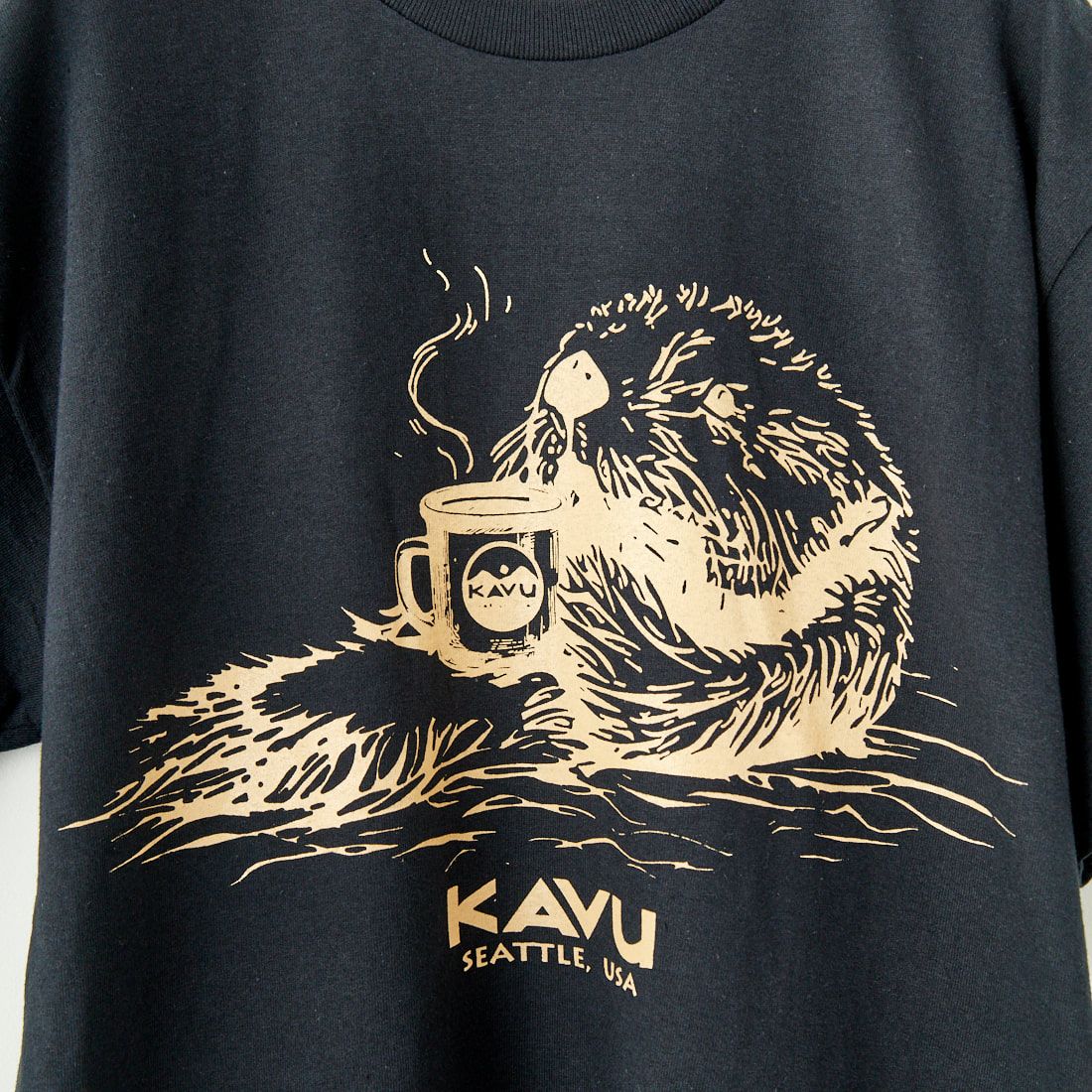 KAVU [カブー] シーオッター Tシャツ [19822259] BLACK