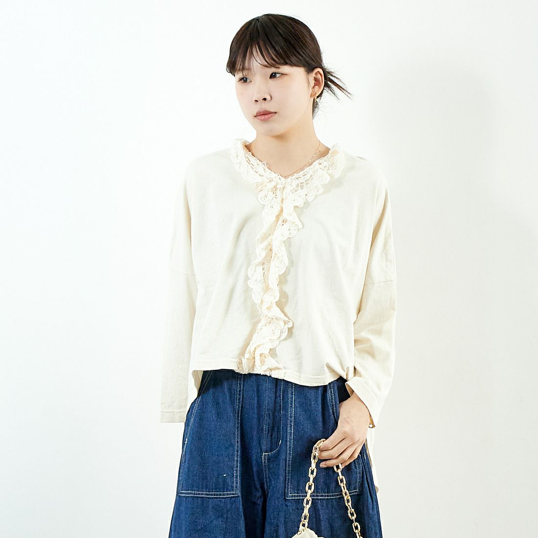 06 KINARI&&モデル身長：179cm 着用サイズ：F&&