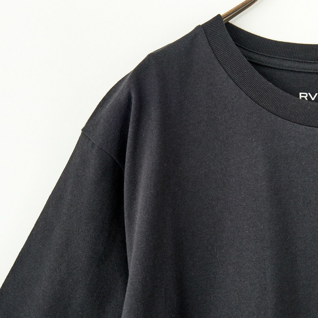 RVCA [ルーカ] RANCHスクリプトロゴショートスリーブTシャツ [BF041-256] BLK