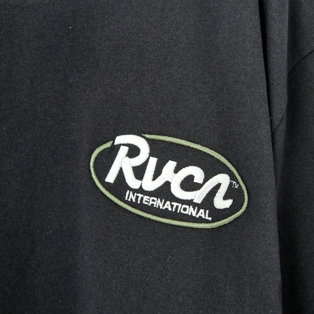 RVCA [ルーカ] RANCHスクリプトロゴショートスリーブTシャツ [BF041-256] BLK
