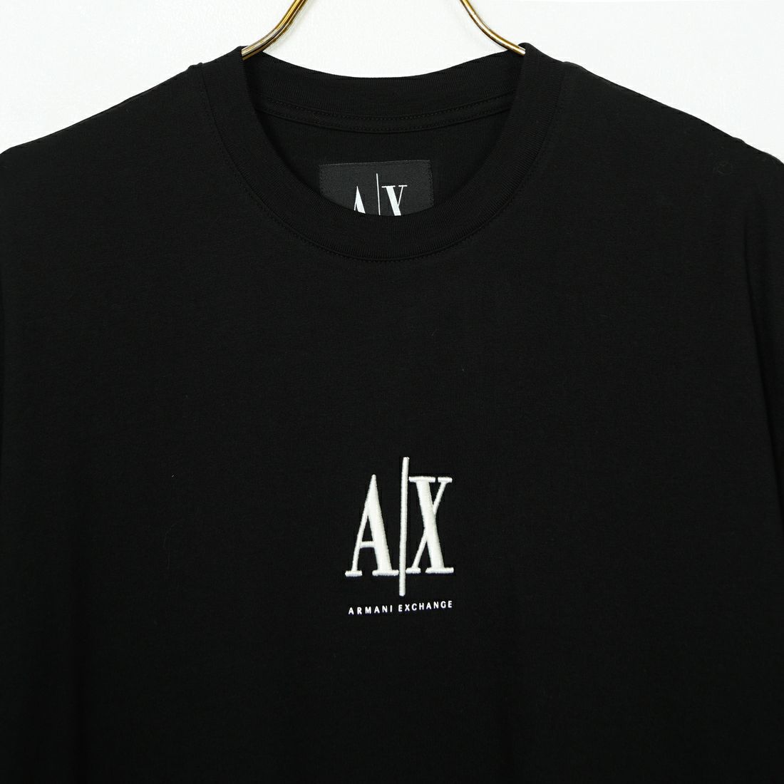 ARMANI EXCHANGE [アルマーニ エクスチェンジ] 半袖クルーネックTシャツ [XM000363] BLACK