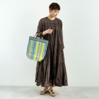 10 CHARCOA&&モデル身長：160cm 着用サイズ：F&&
