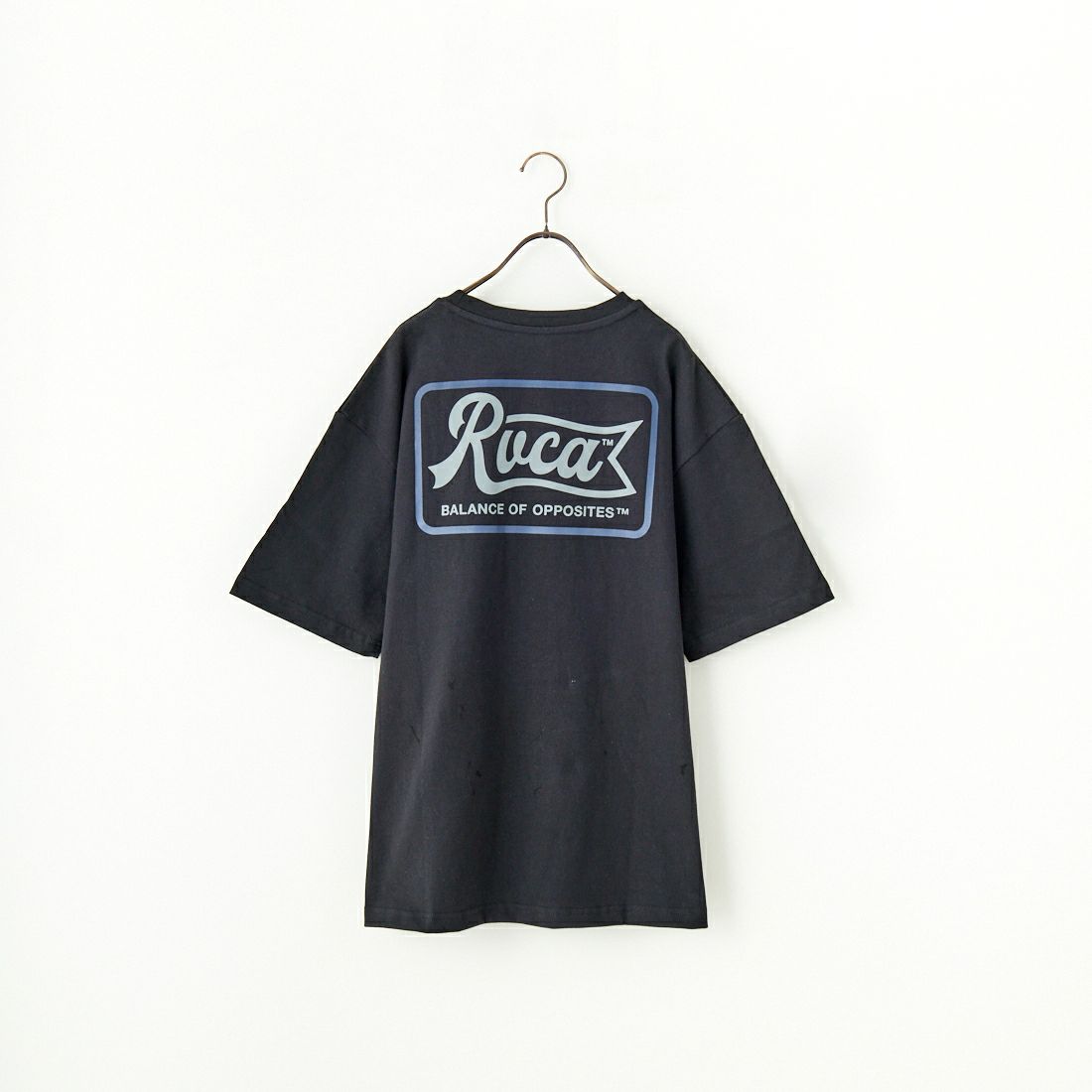 RVCA [ルーカ] PENスクリプトロゴショートスリーブTシャツ [BF041-253]