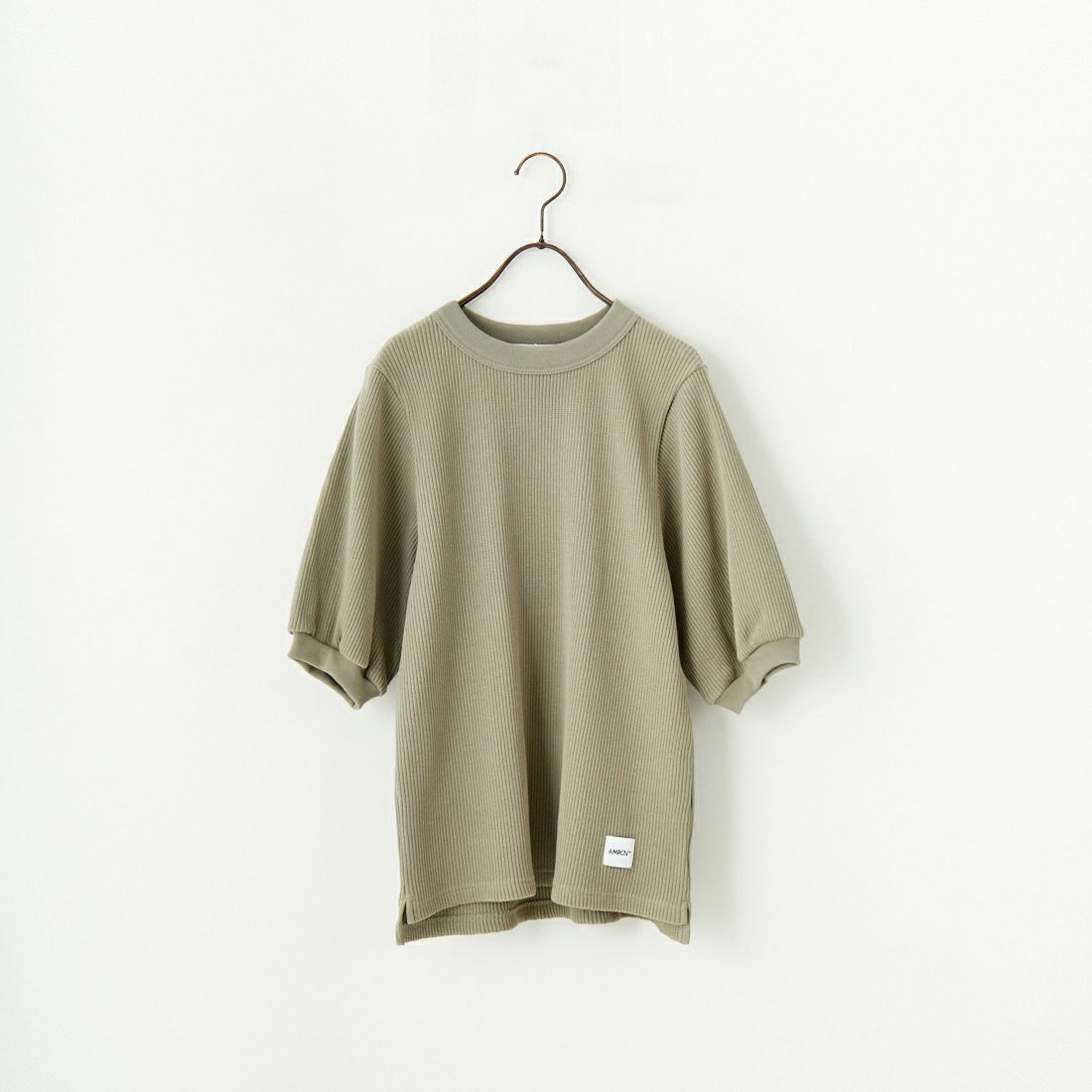 Americana [アメリカーナ] ヴィンテージリブ ショートスリーブTシャツ [BRF-749A] ｾｰｼﾞｸﾞﾘｰﾝ