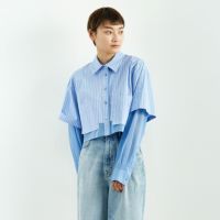 BLU&&モデル身長：160cm 着用サイズ：F&&