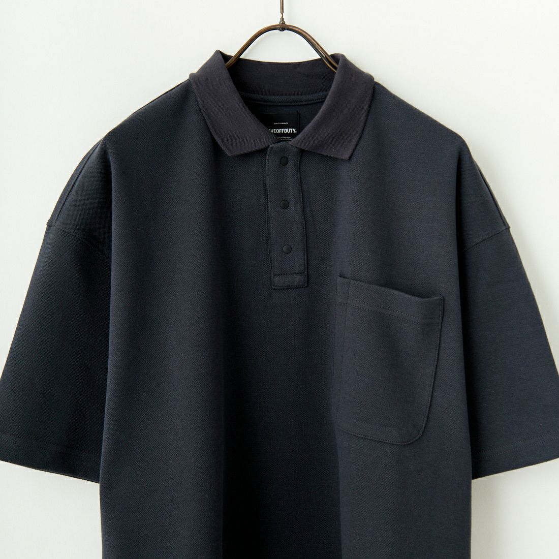 HAVEOFFDUTY [ハブオフデューティ] ペンポケットポロシャツ [HOD25SSPPKTS] DARK GRAY
