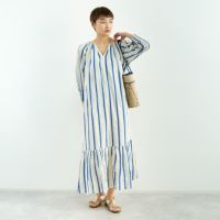 23 BEIGE&&モデル身長：160cm 着用サイズ：S&&