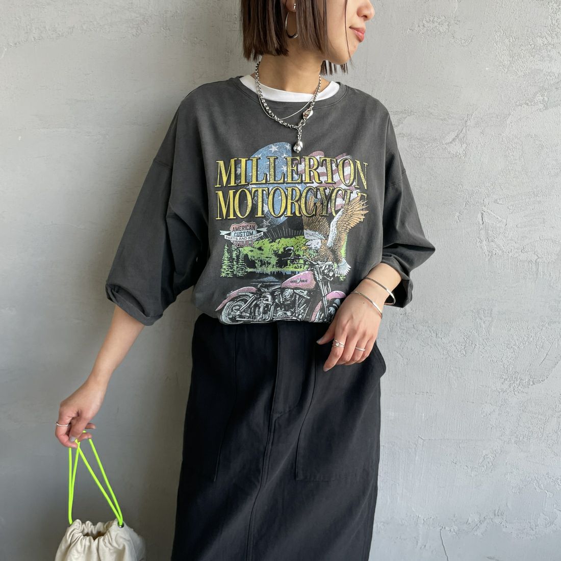 SUMIKURO&&モデル身長：160cm 着用サイズ：F&&