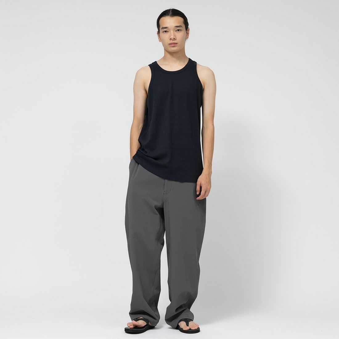 THE NORTH FACE PURPLE LABEL [ザ ノースフェイス パープルレーベル] パックフィールドタンクトップ [NT3431N] K BLACK