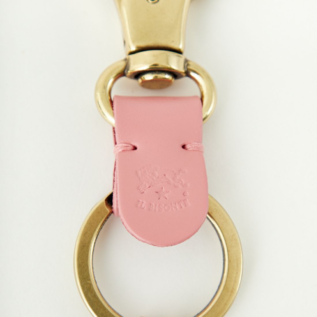 IL BISONTE [イルビゾンテ] レザーキーリング [54252305951] 72 ﾋﾟﾝｸ