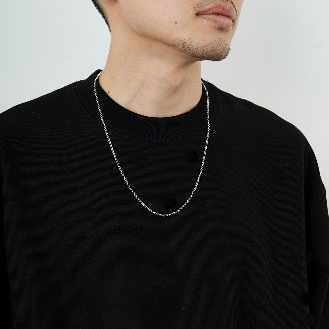 XOLO JEWELRY [ショロジュエリー] ROUND LINKネックレス [XON040-60] SILVER