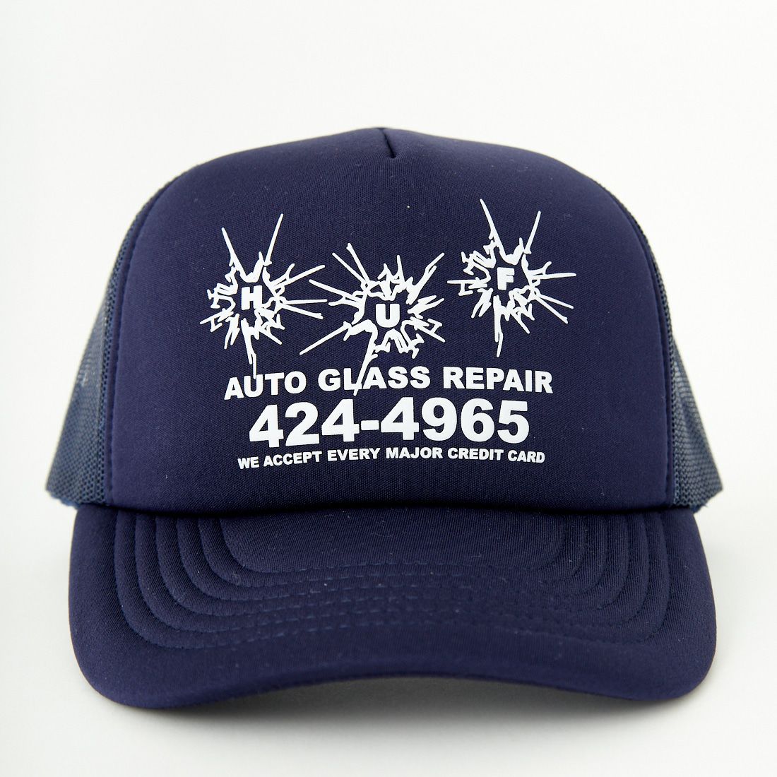HUF [ハフ] オートグラストラッカーキャップ [HT00849] NAVY