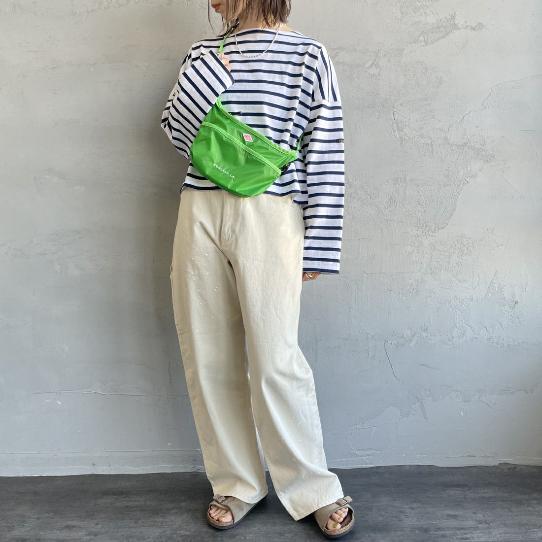 DANTON [ダントン] ナイロン サコッシュ [MONCEAU-14] APPLE GREE