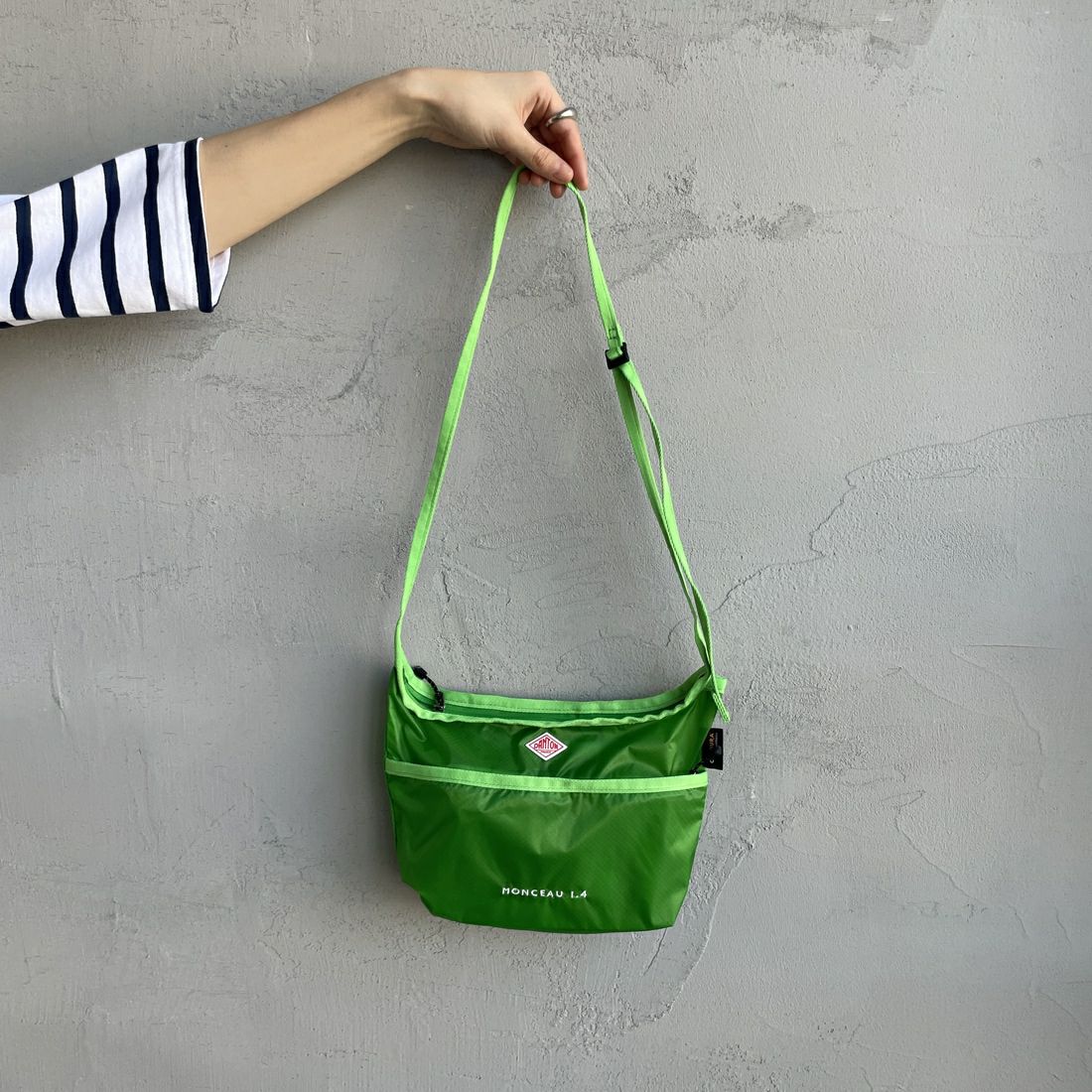 DANTON [ダントン] ナイロン サコッシュ [MONCEAU-14] APPLE GREE