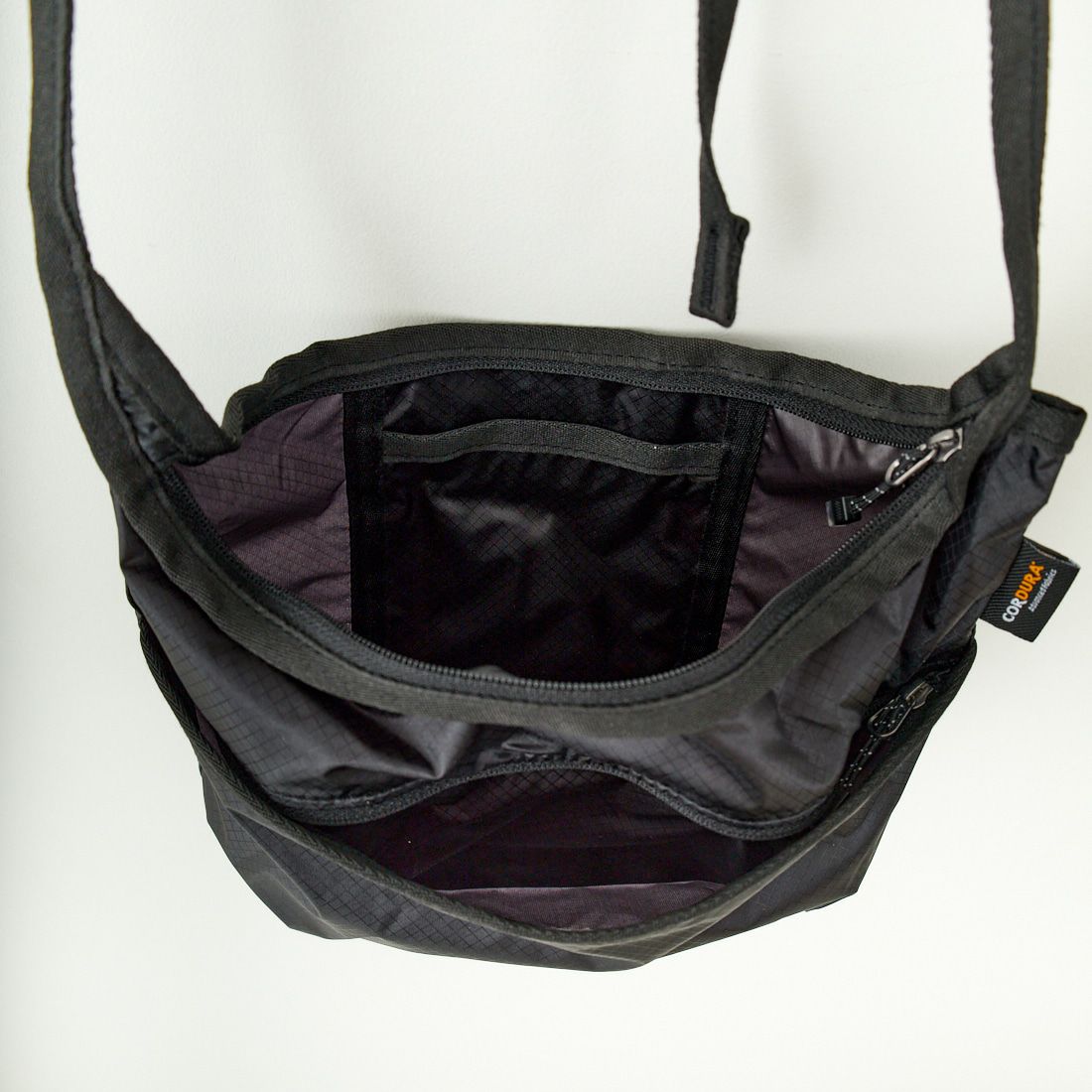 DANTON [ダントン] ナイロン サコッシュ [MONCEAU-14] BLACK