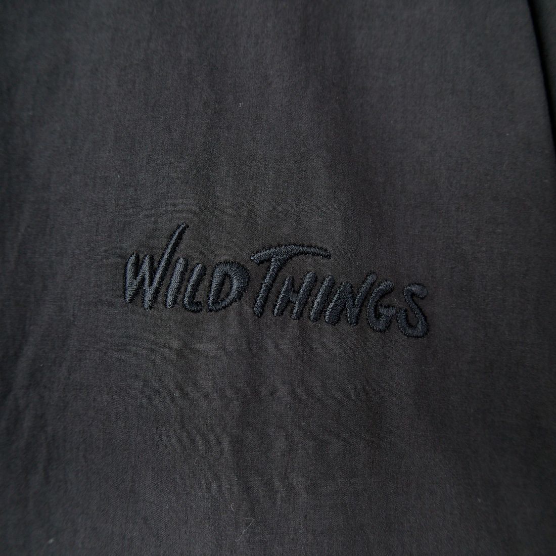 WILD THINGS [ワイルドシングス] ルーラルフードジャケット [WTL251-06] BLACK