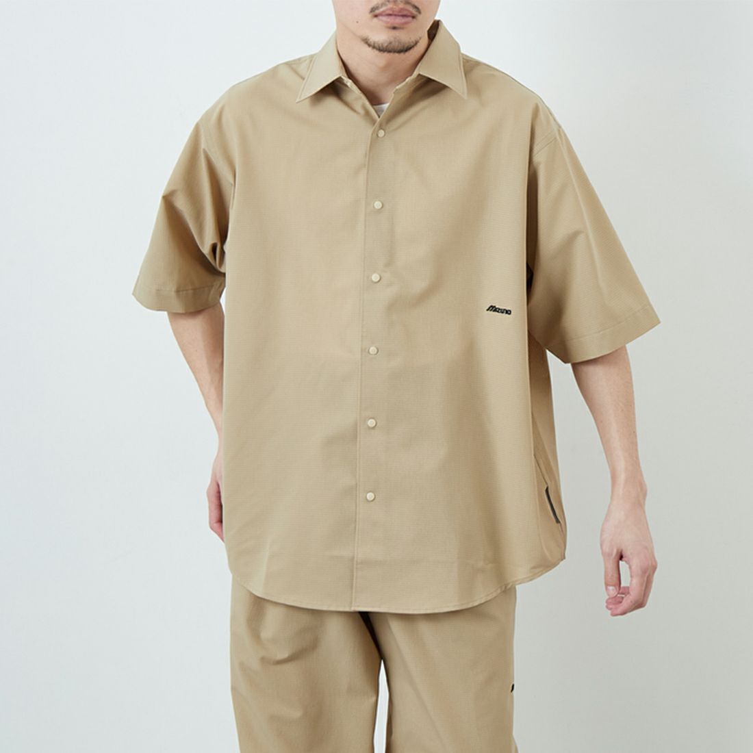 ｽﾌﾟﾚｰﾍﾞｰｼﾞ&&モデル身長：168cm 着用サイズ：L&&