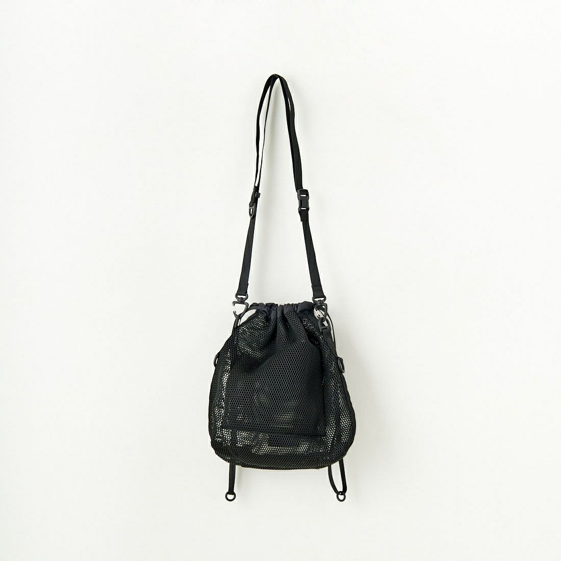 BAICYCLON by bagjack [バイシクロン バイ バッグジャック] メッシュ ドローストリングバッグ [BCL-47] BLACK