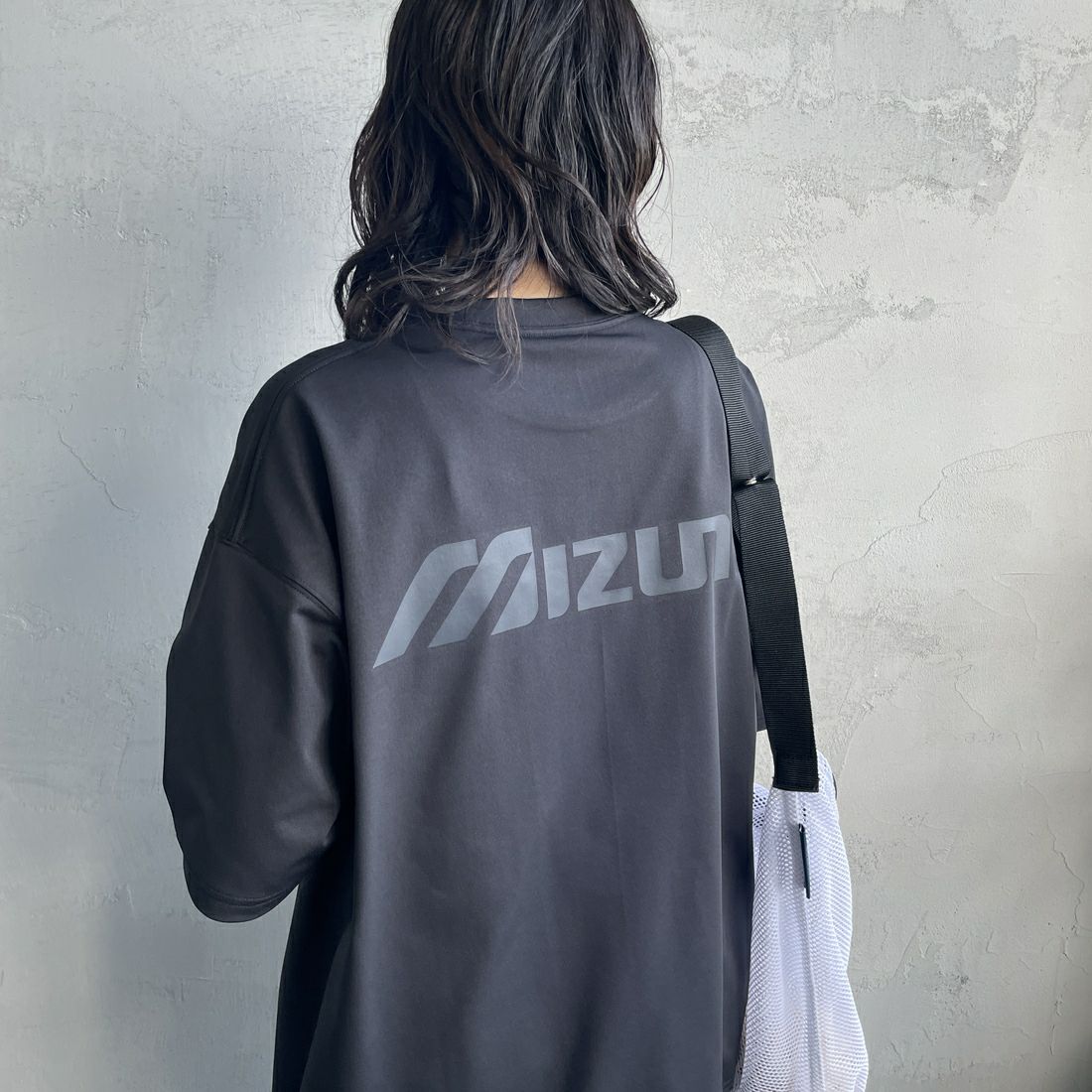 MIZUNO [ミズノ] 別注 ヘビーオンスTeeシャツ [B2JACW05-JF] ﾌﾞﾗｯｸ