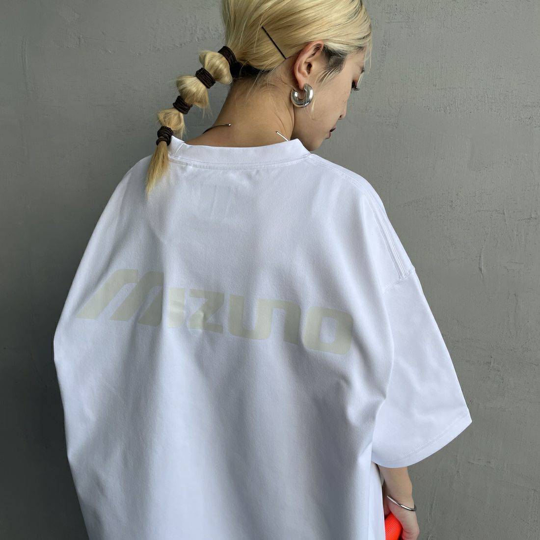 MIZUNO [ミズノ] 別注 ヘビーオンスTeeシャツ [B2JACW05-JF] ﾎﾜｲﾄ