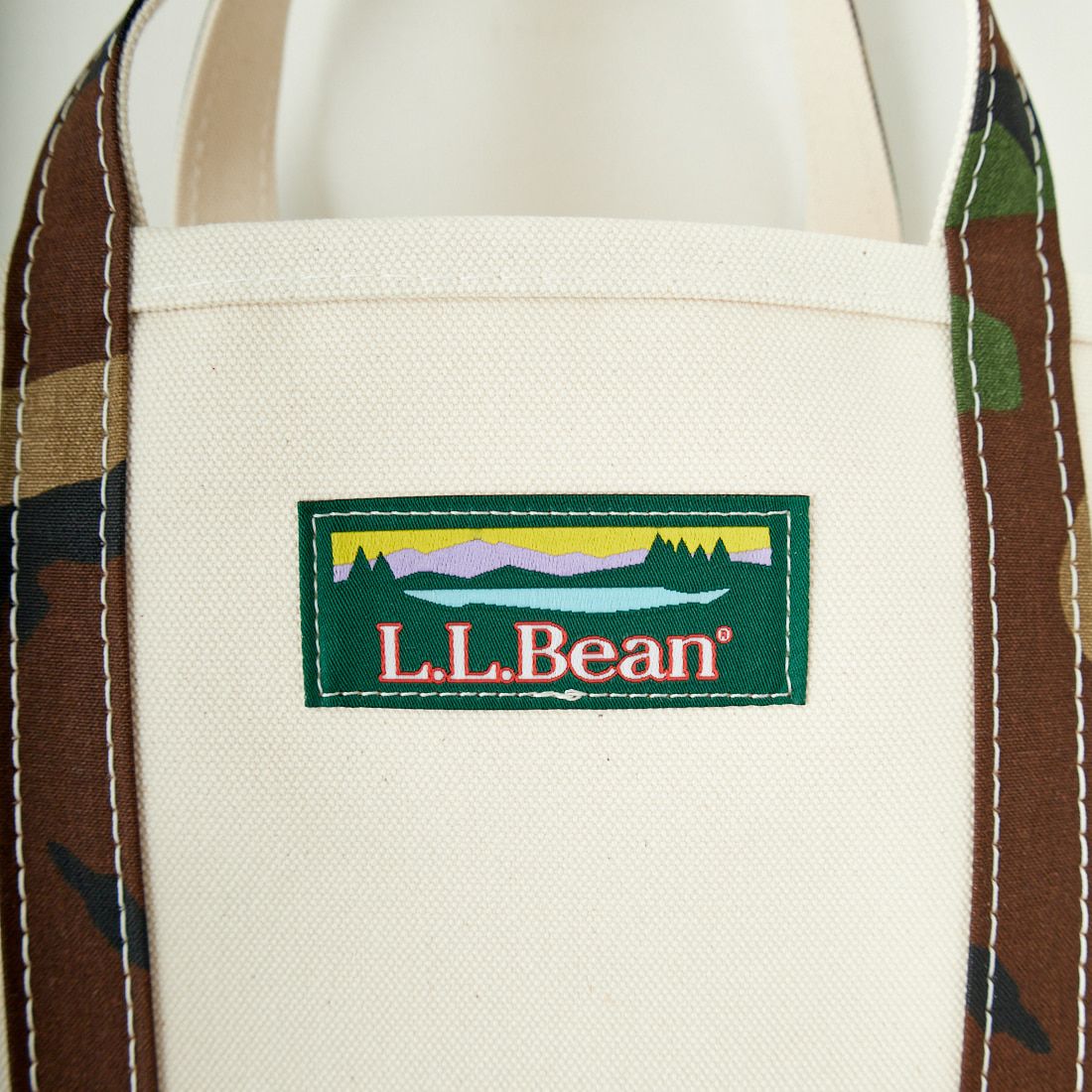 L.L.BEAN [エルエルビーン] ボート・アンド・トート・バッグ ミディアム [526243] NAT/CAMO