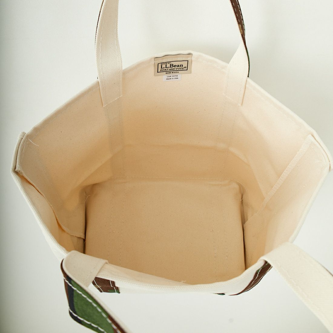 L.L.BEAN [エルエルビーン] ボート・アンド・トート・バッグ ミディアム [526243] NAT/CAMO