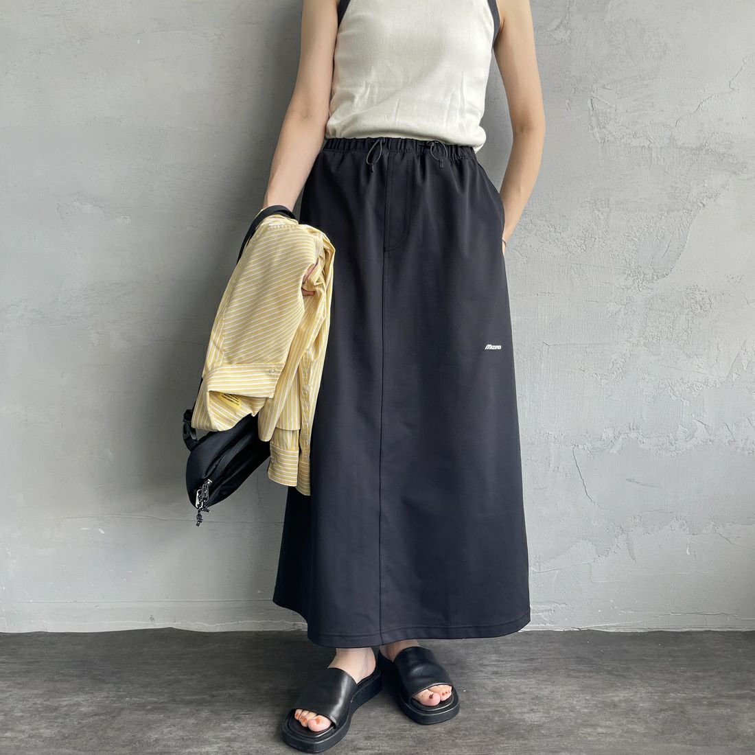 ﾌﾞﾗｯｸ&&モデル身長：160cm 着用サイズ：M&&