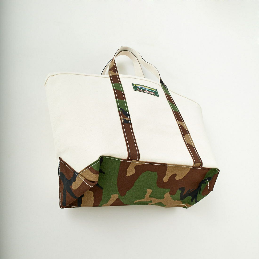 L.L.BEAN [エルエルビーン] ボート・アンド・トート・バッグ ラージ [526245] NAT/CAMO