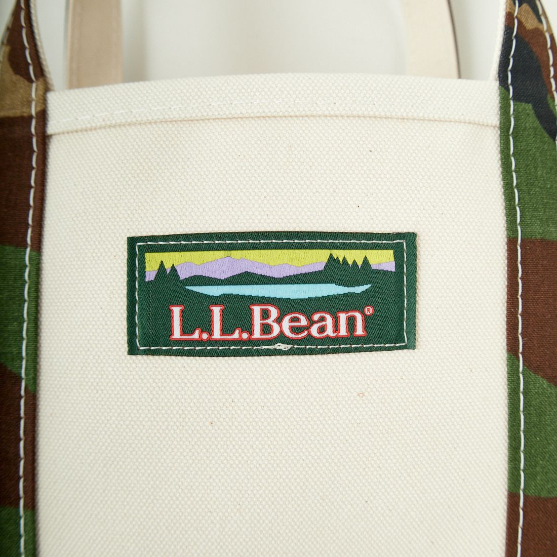 L.L.BEAN [エルエルビーン] ボート・アンド・トート・バッグ ラージ [526245] NAT/CAMO