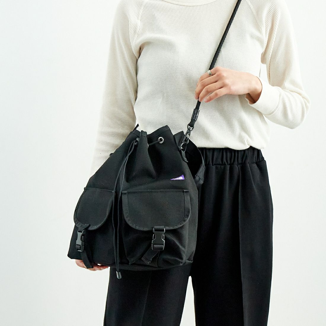 THE NORTH FACE PURPLE LABEL [ザ ノースフェイス パープルレーベル] ストロールトートバッグ [N25SO030] K BLACK