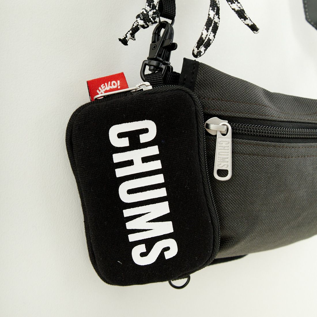 CHUMS [チャムス] ウエアラブルスリングショルダーバッグスウェットナイロン [CH60-3880] K018 BK/CH