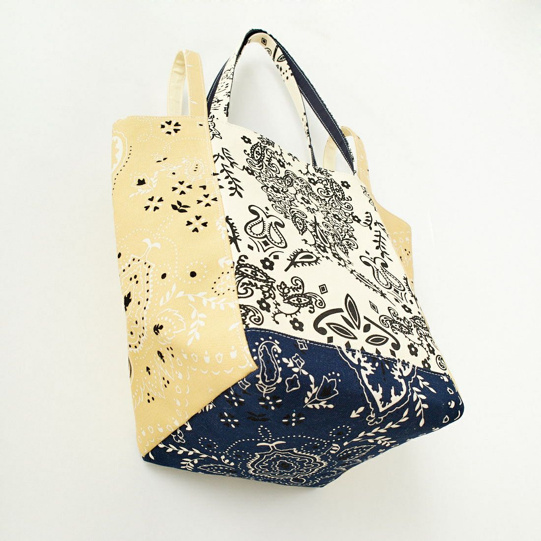 manipuri [マニプリ] 帆布MIX2wayトートバッグ [0151252910] 15 O.WHITE