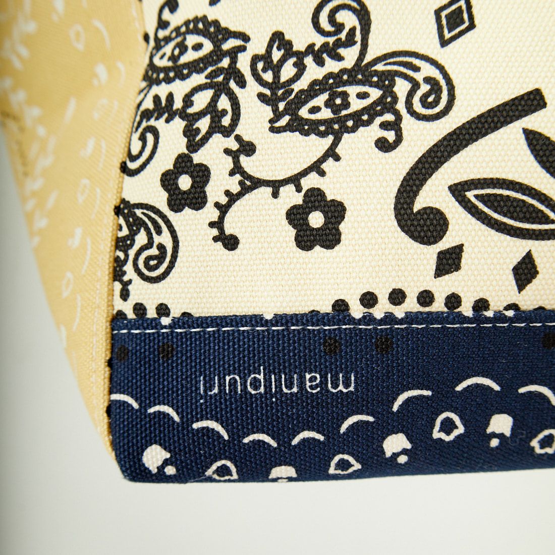 manipuri [マニプリ] 帆布MIX2wayトートバッグ [0151252910] 15 O.WHITE