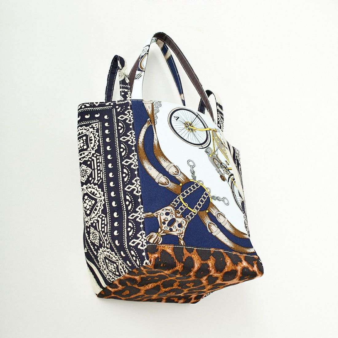 manipuri [マニプリ] 帆布MIX2wayトートバッグ [0151252912] 40 NAVY