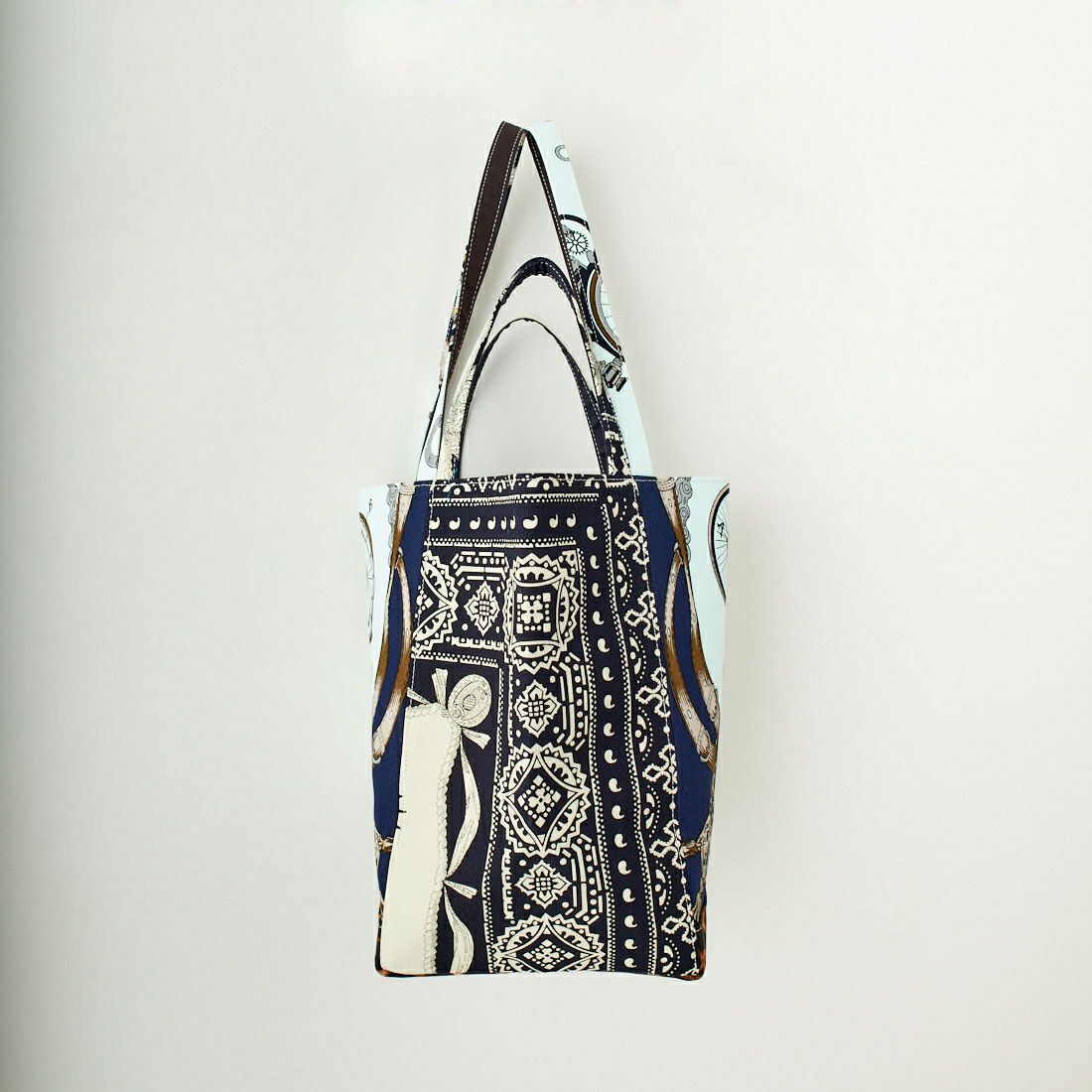 manipuri [マニプリ] 帆布MIX2wayトートバッグ [0151252912] 40 NAVY