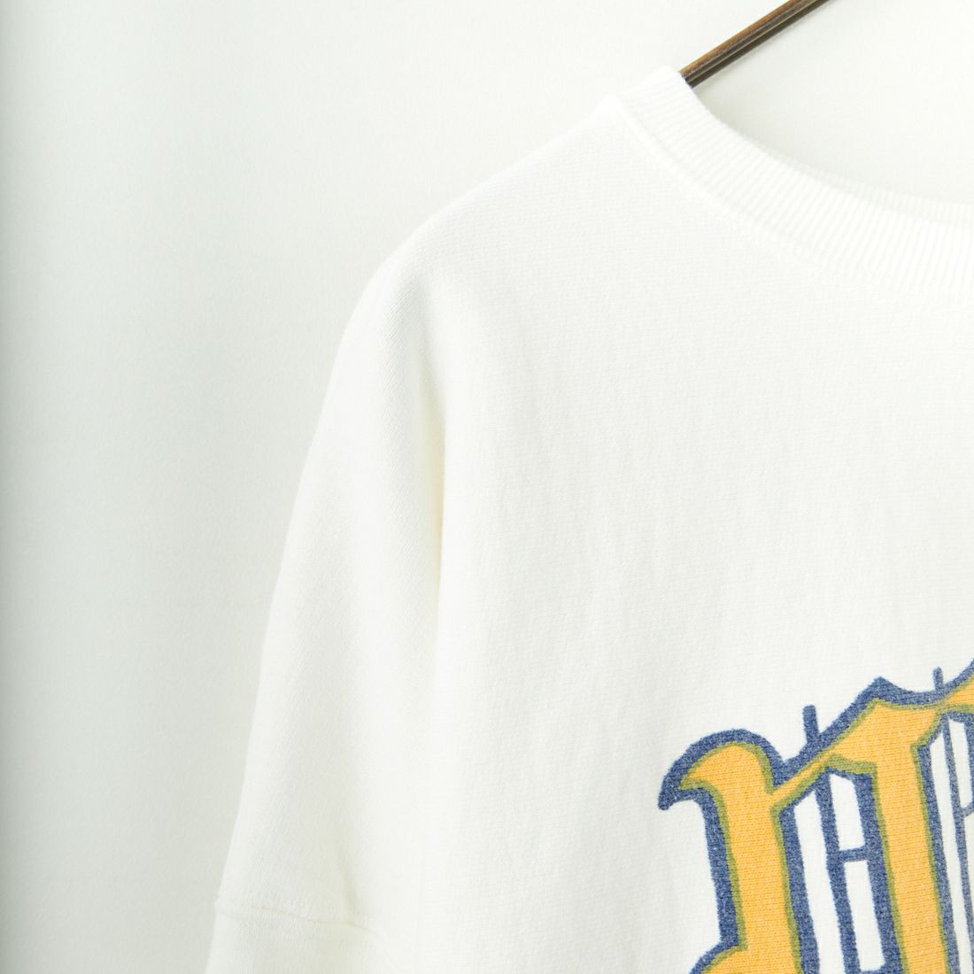 BOW WOW [バウワウ] WEST POINT ロゴ スウェットシャツ [BW251-WPLSS] WHITE