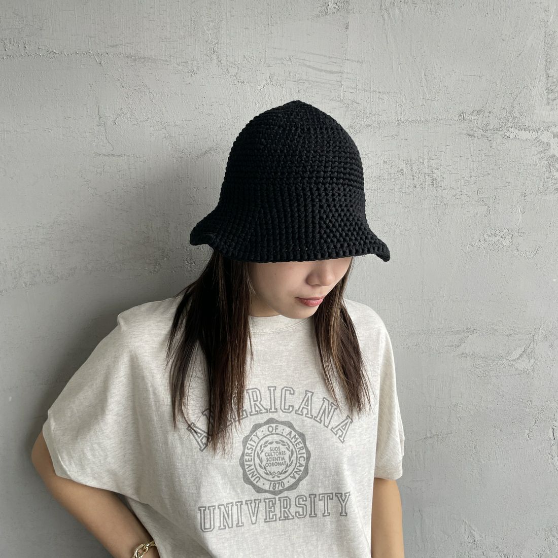 HALO COMMODITY [ハロ コモディティー] ドライニットハット [H251-442] BLACK