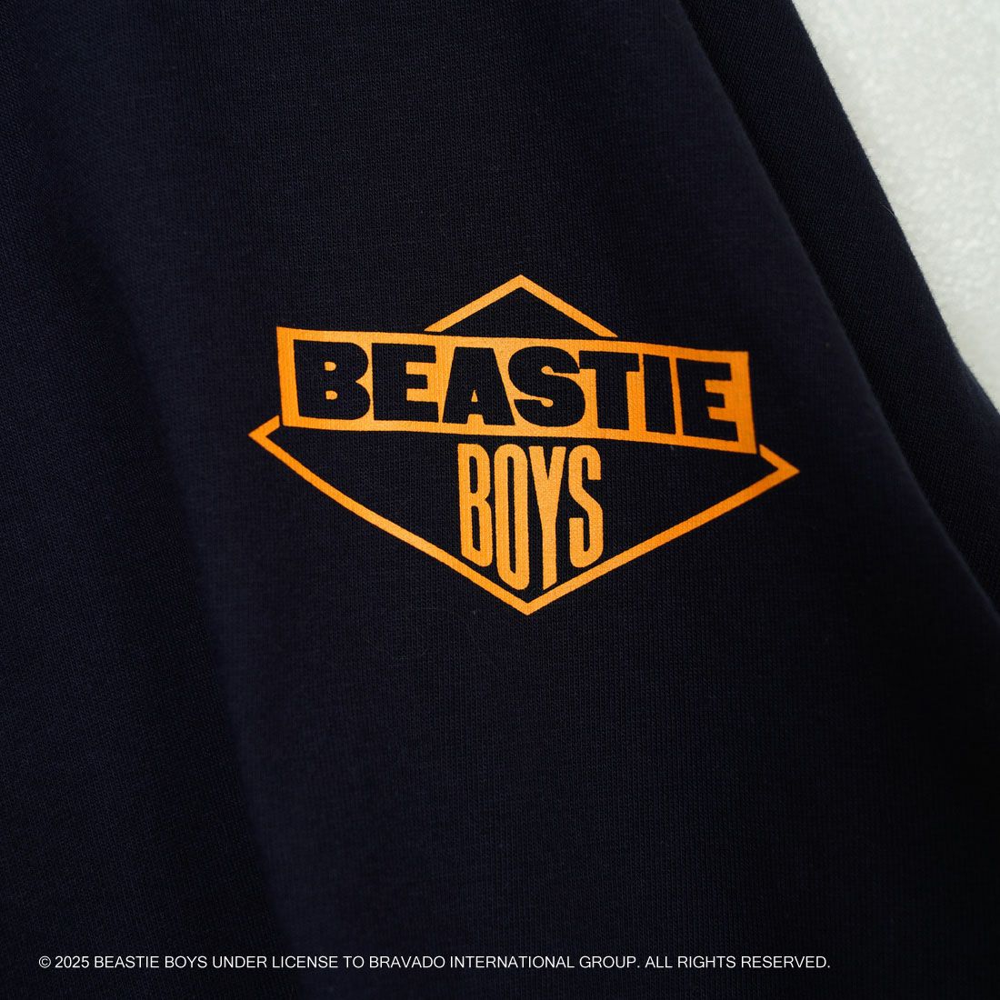GOOD ROCK SPEED [グッドロックスピード] BEASTIE BOYS NAME ロングスリーブTシャツ [25BEA001W] NAVY
