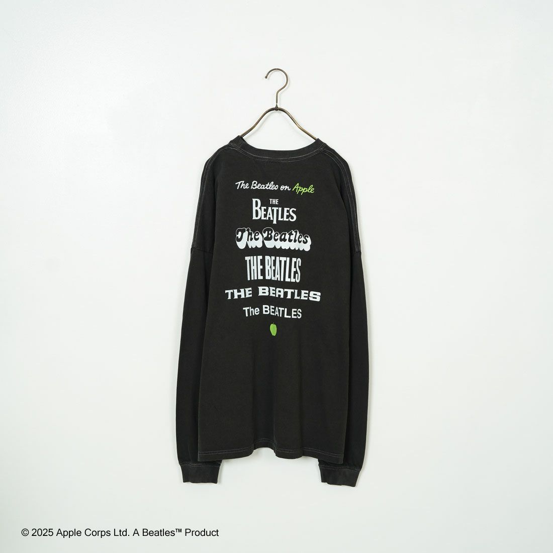 GOOD ROCK SPEED [グッドロックスピード] THE BEATLES NAME ロングスリーブTシャツ [25BTL001W] CHARCOAL